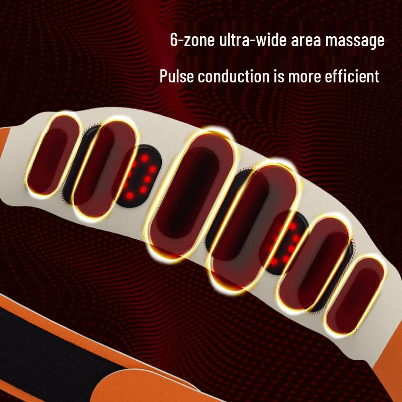 EMS Heated Waist Massager with Infrared & Remote Control CN Plug (adapter Included)