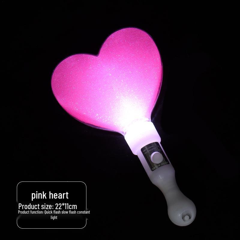 Luminous LED Fluorescent Concert Stick: Flashing Warning Light