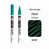 Guan Na Waterproof 0.7mm Fine Line Paint Pen for Car, Metal, Wood DIY Highlights