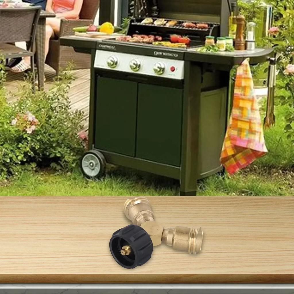 Connectors Compatibility Propane Tank Y Splitter Adapter Compatibility Compatibility Easy Installation High Quality