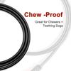 Waterproof Dog Leash for Training, Long PVC Pet Leashes, Chew Proof Lead for Training Beach Yard, Camping and Outdoors