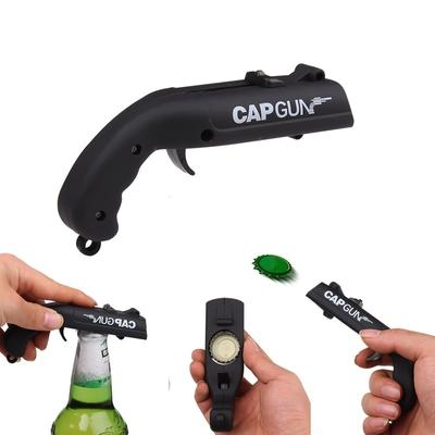 Creative Portable Beer Opener Cap Gun Bottle Opener Beer Bottles Open Capgun Drink Opening Shooter Bar Outdoor Celebration Tools