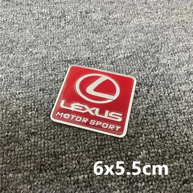 Universal Emblem Badge Sticker For Lexus GS GX IS LS LX NX RX UX CT LC RC F SPORT CT200H GX460 IS250 ES 220D IS200 Fsport Decal