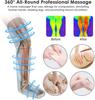 Electric Muscle Leg Relaxer 6 Modes Air Compression Recovery Boot Relieve Foot Fatigue Heating Leg MassagingTool