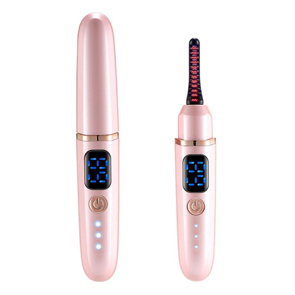 3 Heat Settings Heated Eyelash Clip Portable Eyelash Curling Device Daily Makeup