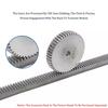 1Pcs 1 Mod Spur Gears 45# Steel Thickness: 10mm Transmission Gear For CNC 27/28/29/30/31/32/35/36/40/45/50/60 Teeth