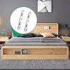 8pcs Bed Hinge Rain Supply Rail Brackets Bedframe Frame Risers Hook Cabinet Hinges Brackets Buckle Stainless Steel All-match