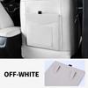 Waterproof PU Leather Car Garbage Bag Hanging Installation Hanging Storage Bag  Car Interior