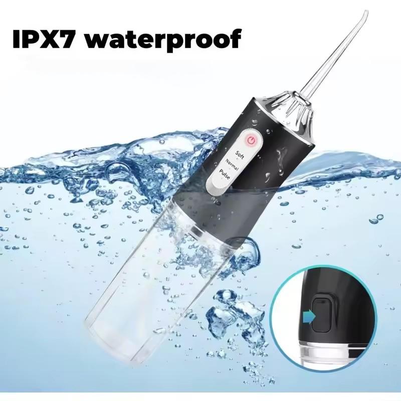 Smart Electric Oral Irrigator Rechargeable Portable Dental Water Jet Irrigator 3 Modes Waterproof Electric Teeth Cleaning Washer