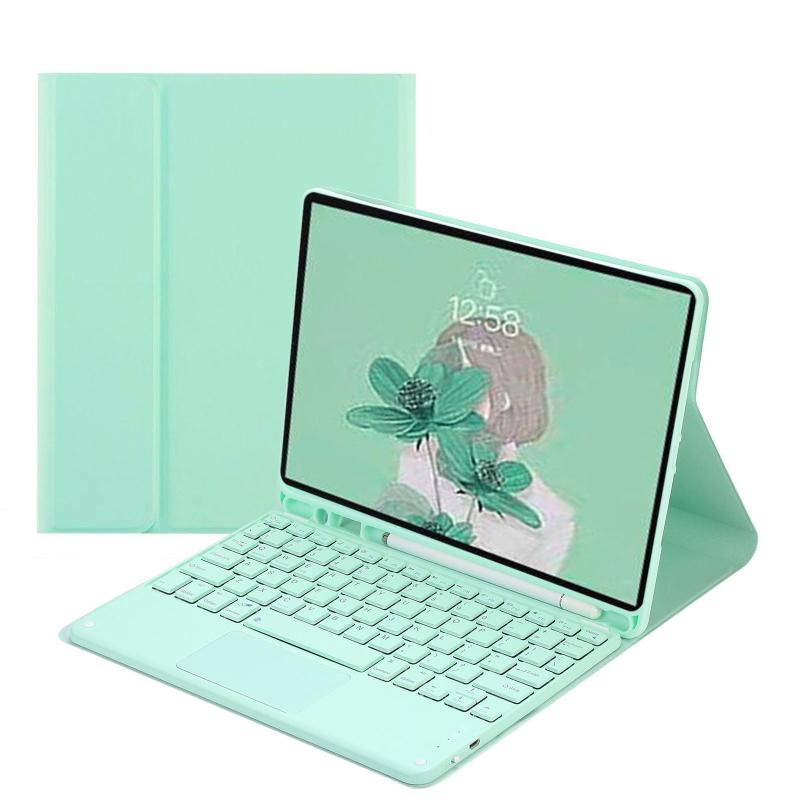 For IPad 10th Gen Touchpad Keyboard Case Pro 11 2024 Air 6 5 4 10.9 Inch 10.2 7 8 9th Air 3 Pro 10.5 Foldable Smart Cover Funda
