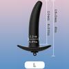 Silicone Outdoor Anal Dilator with Leak-Proof Cover