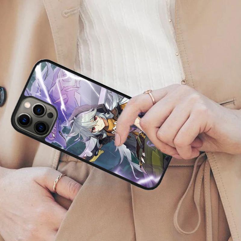 Genshin Impact Razor manga Magnetic Phone Case For APPLE iPhone 17 Air 16 14 13 12 Pro Max 15 Plus Wireless Charge MagSafe Cover