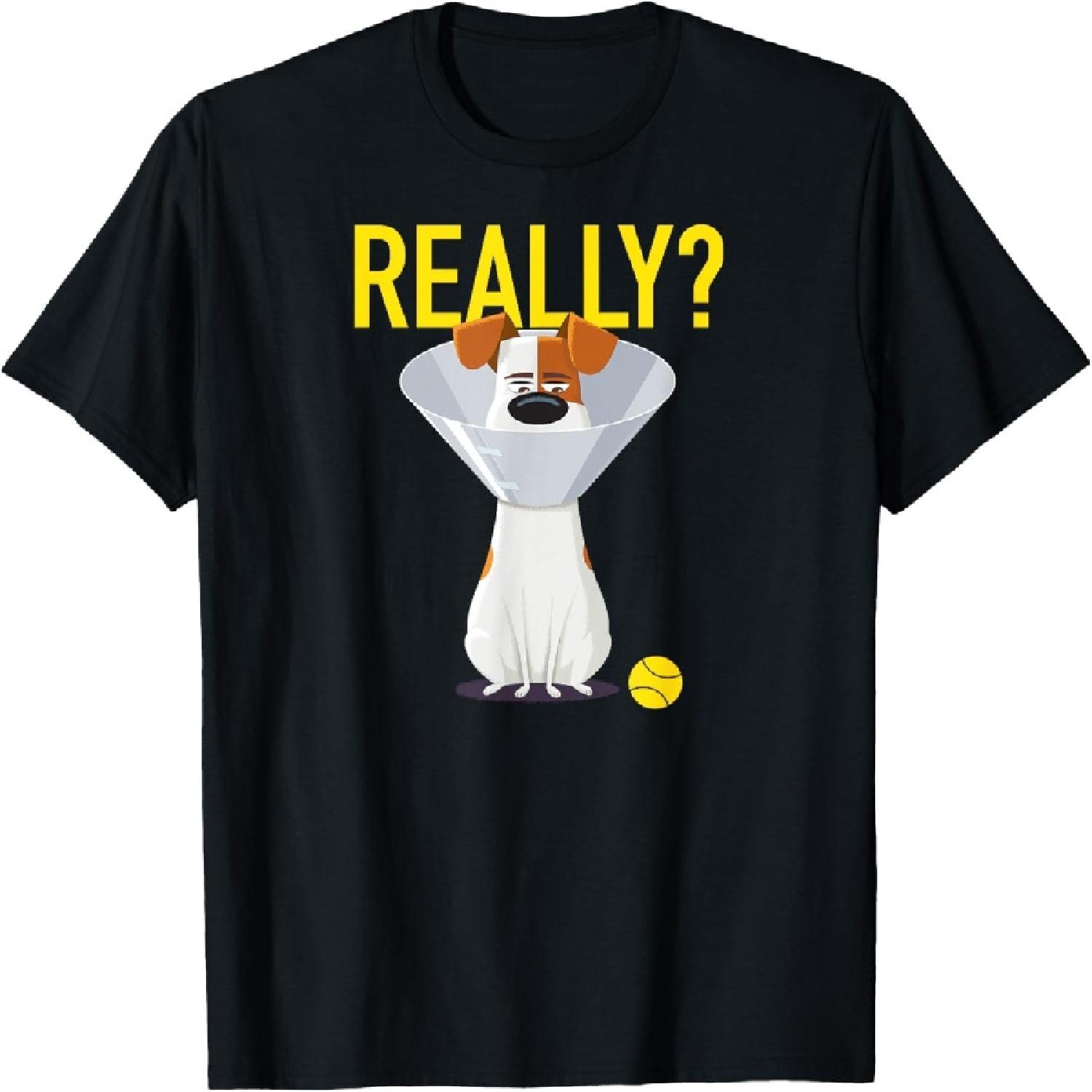 The Secret Life of Pets 2 Max Really Now_ T-Shirt S