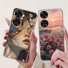 For Huawei Nova 11 SE BON-AL00 Case For Huawei Nova 12 SE Cover BNE-LX1 Luxury Butterfly Love Fashion Flowers Cool Lion Painted