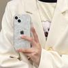 Wind Transparent Mobile Phone Case For Iphone15Promax Pearl Butterfly Apple 17 Sequins Wavy 13