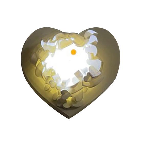 Ambient Light 3D Shadow Night Light Creative Bird Cat Silhouette Night Lamp with Suction Cups Warm Glow Ambient Lighting for Bedroom Living Room