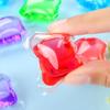 Lijia Housekeeper Concentrated Laundry Gel Beads - 80 Pack, Mixed Color Perfume, Stain Removal & Long-Lasting Fragrance.