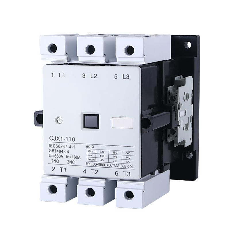 Silver Contacts AC Contactor CJX1-63: 75-400A, 380V