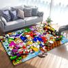 Hedgehog Cartoon Carpet Rug for Living Room Bedroom Home Sofa Decoration,Kids play Non-slip Floor Mat
