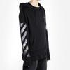 OFF WHITE Bluza z kapturem na zamek Diag Wielokolorowa OMBE001R190030121088