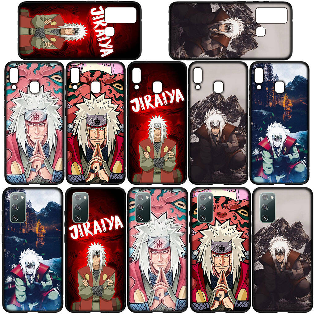 Phone Case for iPhone 17 15 16 Plus X XR Redmi Note 14 12 11 13 Pro Max Huawei P30 P20 Lite Y9 OPPO A60 A40 A80 A18 A16 A54 Jiraiya Anime Naruto Cover