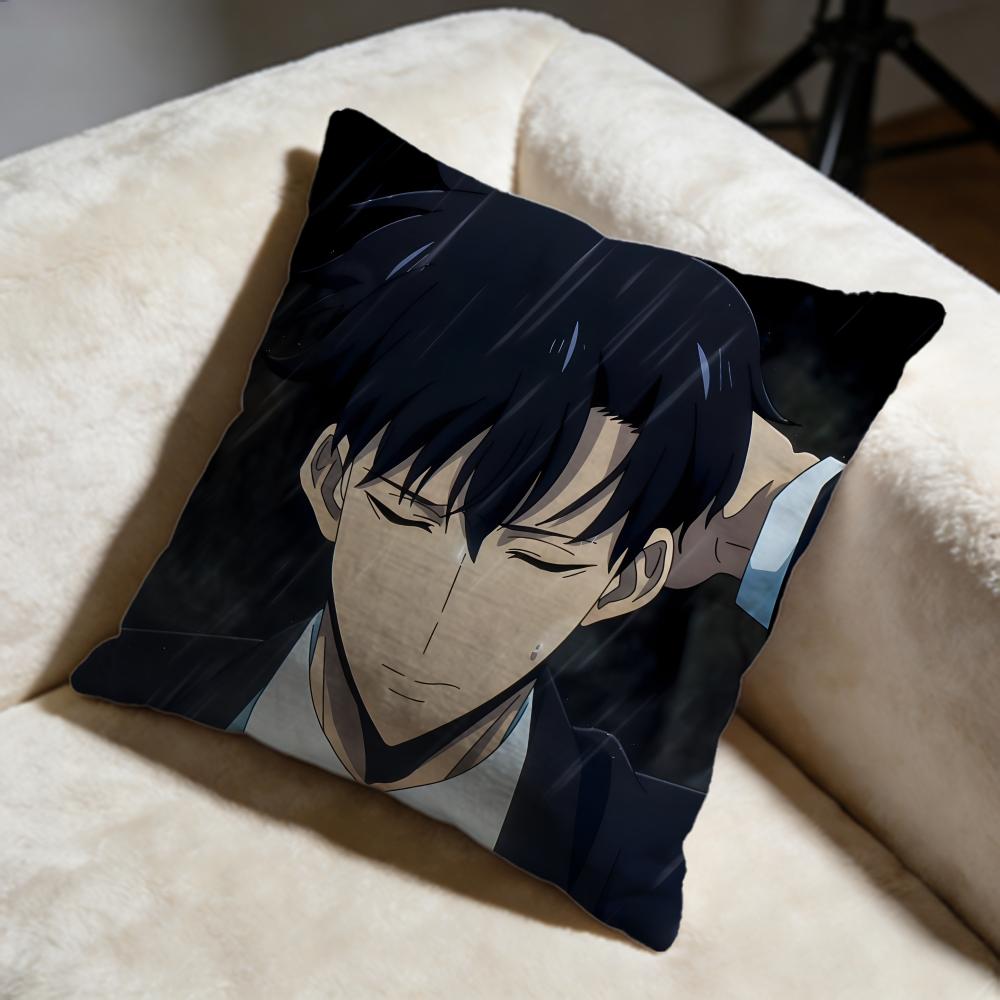 

Popular LLevel Up Huntering Cushion Cover Soft Decorative Pillow Case Suitable for Bedroom Sofa Car Travel Use 30X30cm