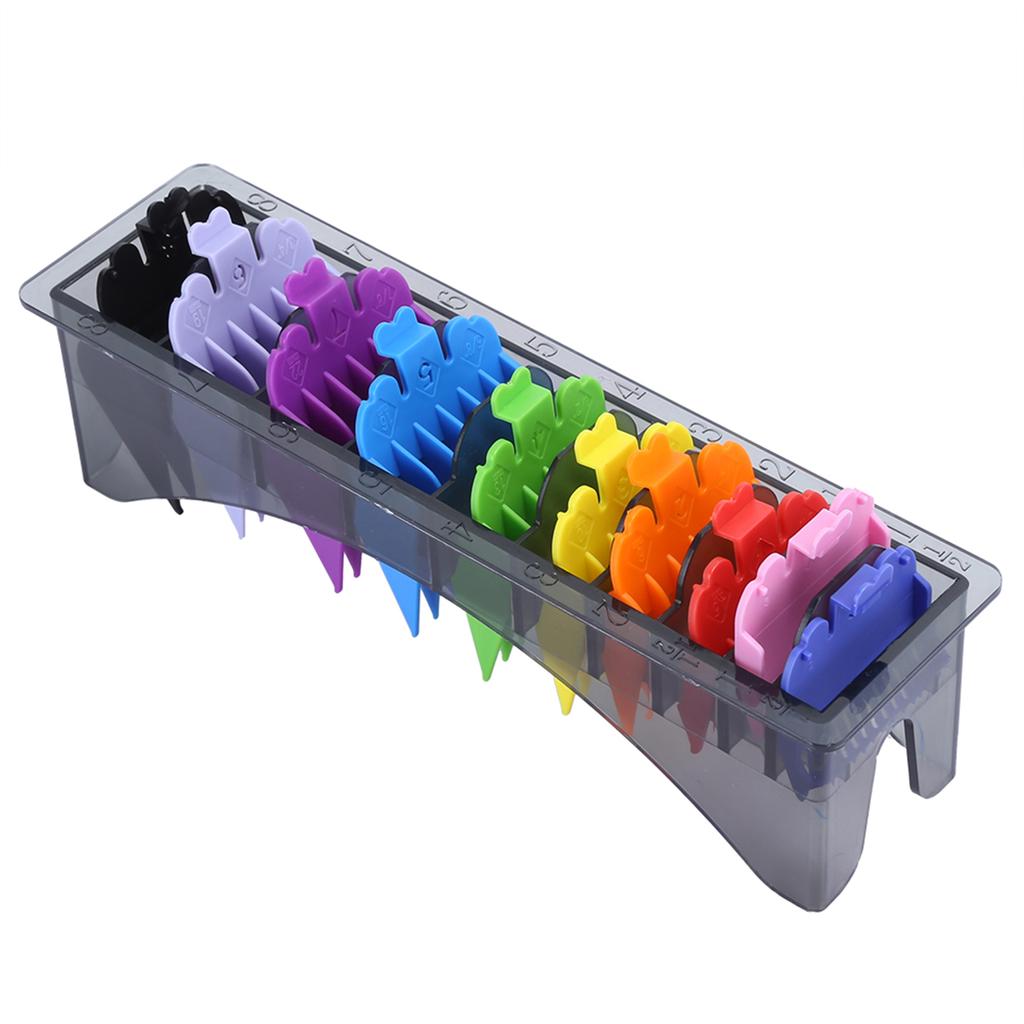 Guide Comb Set Attachment Clipper Spare Parts Colorful Trimmer Comb Hair Cutting Tools