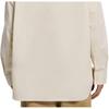 Calvin Klein Solid Color Loose Single-Breasted Long Sleeve Shirt Men Tops Off-White 40JM110-5G1