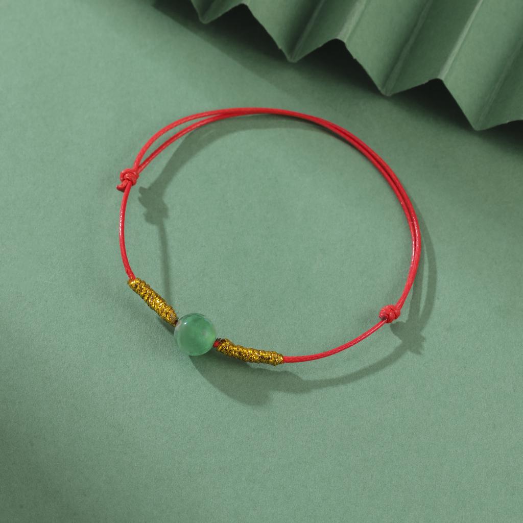 My Shape Beads String Handmade Bracelet for Women 2025 New Fashion Simple Rope Bracelets Lucky Amulet Jewelry for Men