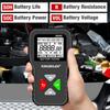 BM550 Car Battery Tester 6V 12V 24V 100-2000 CCA Battery System Detect Auto Battery Analyzer Car Battery Tool PK KW208