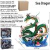 Dragon Ball Sea God Goku and Shenron Figurine Model Gift