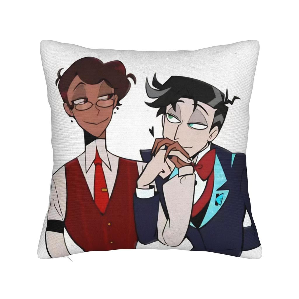 Decorative Pillowcase R-Radiostatic Vox Alastor  Merch Living Room  Pillow Case Cover Zipper Multiple Sizes