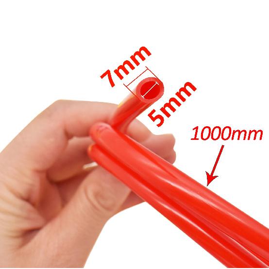Motorcycle Hose 1Meter 1M Petrol Fuel Line Hose Gas Oil Pipe Tube Soft For YAMAHA WR 250X 250R 450F TTR 125 250 600 TTR250