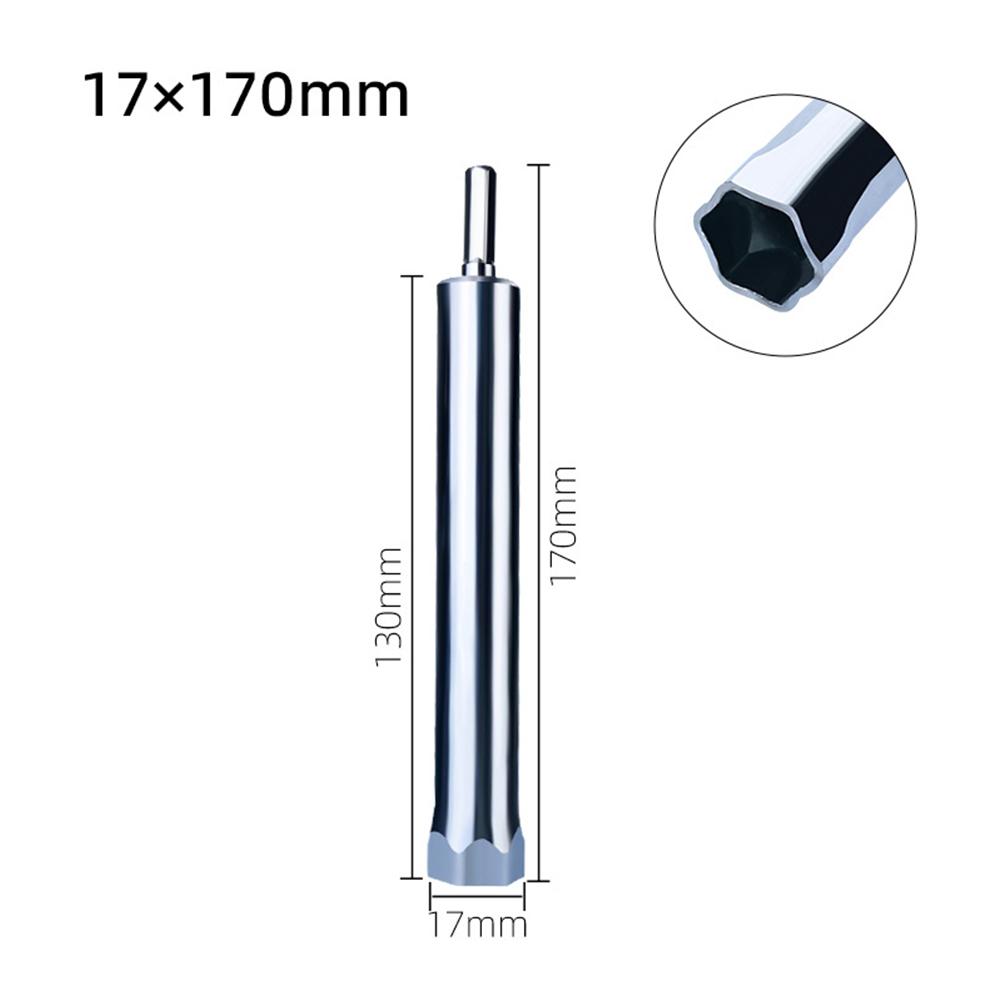 1pc 10-17mm Manchon de nivellement de plafond Allongement Écrou à vis creux Douille hexagonale Pour accessoires de perçage