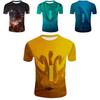 Godzilla King Of The Monster Men Short Sleeve Tops 3d Print Casual T-shirt Tee