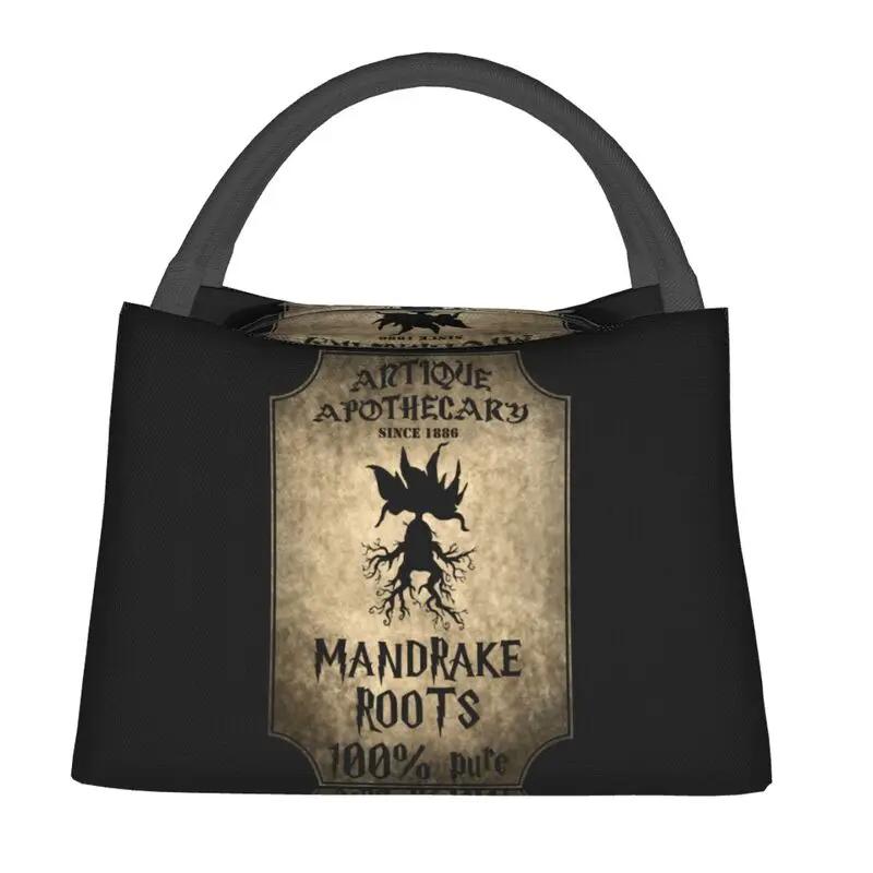 Halloween Insulated Lunch Tote Bag for Women Gothic Occult Thermal Cooler Food Lunch Box Office