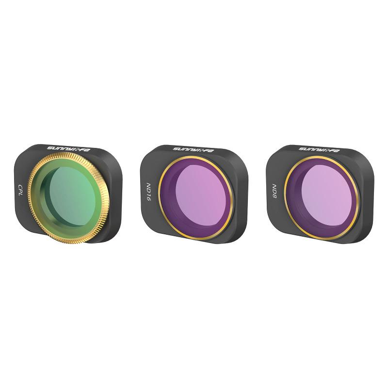 Kamera-Objektiv-Filter-Set, kompatibel mit DJI Mini 3 Pro MCUV CPL ND8 ND16 ND32 ND/PL Filter-Set Drohne