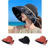 Summer Sun Protection Hat Women Large Brim Uv Shield Outdoor Sun Hat For Beach Travel