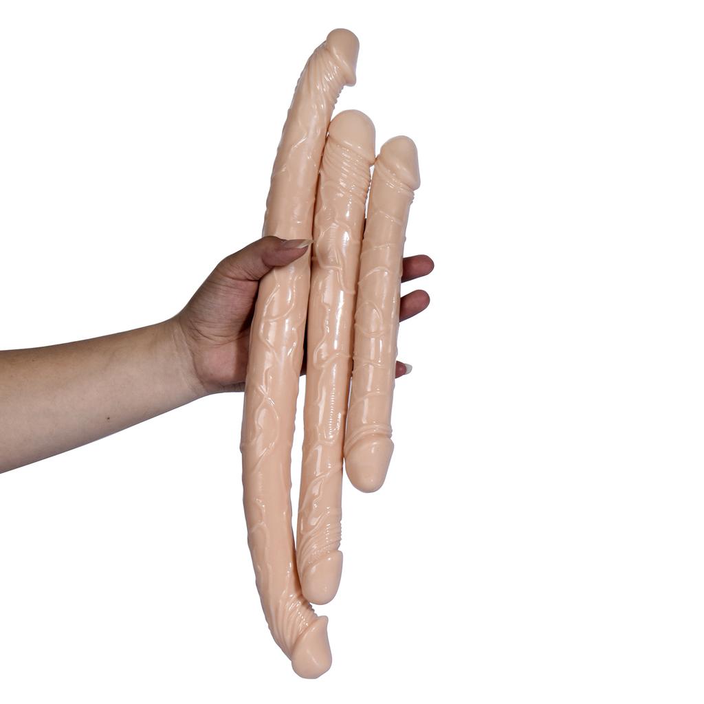 Double-Ended Adult Toy for Adults, TPE Personal Accessory, Non-Electric Battery-Free Design, 1 Pc, Four Sizes Available