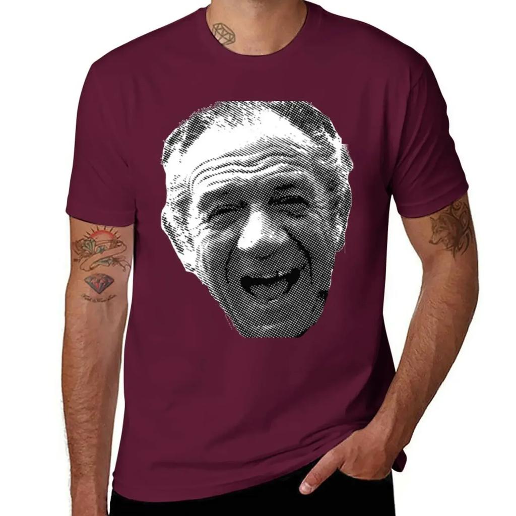 T-Shirt Sid James abiti hippie t-shirt grafiche da uomo oversize divertenti