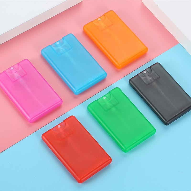Portable Color Press Card Type Spray Bottle