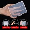 Transparent PP Plastic Fishing Tackle Storage Box