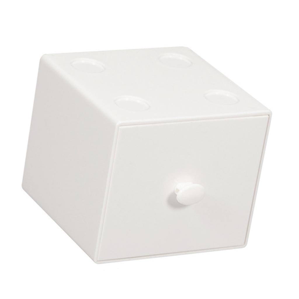 Desktop Storage Box PS    able Desk   Building Block with Drawer for Home Dorm School   Supply Accessory