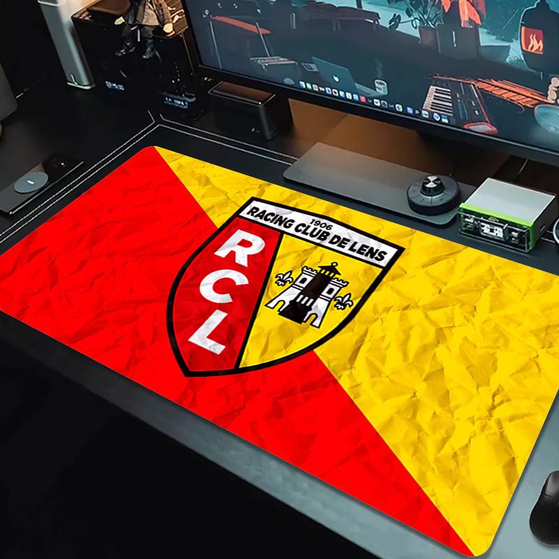 RC Lens Color Mouse Pad Large Gaming Table Cushion Non-slip Laptop Tablet Big Mousepad XXL Mat Mini PC Playmat With Lock edge