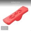 Children Balance Board, Perceptual Training, Indoor Toy, 58x20cm, AntiSlip Red