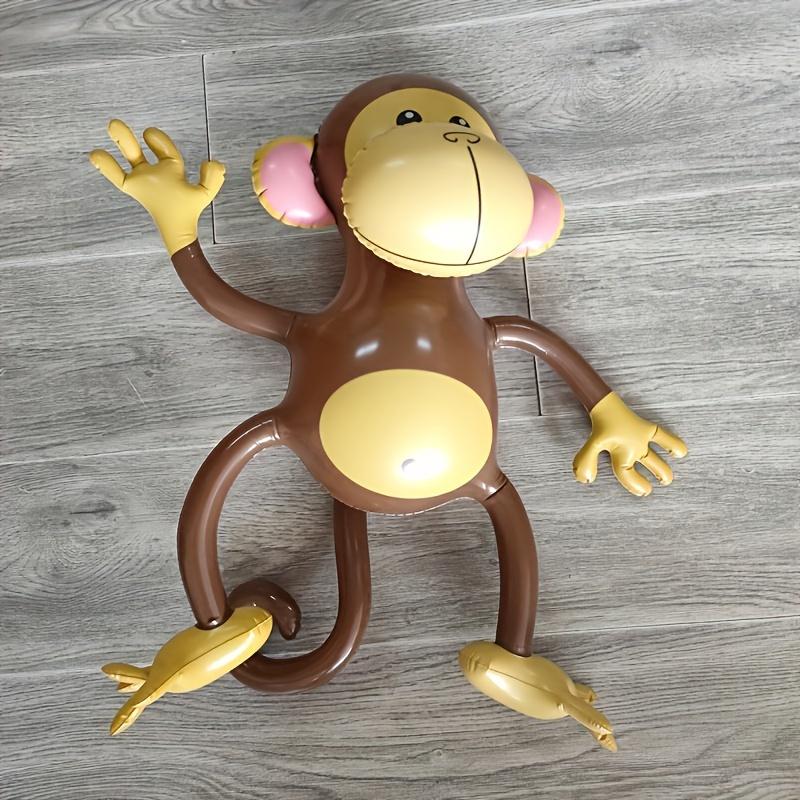 Giant Inflatable Monkey Pool Float - Durable Pvc, Perfect For Beach & Party Fun, Suitable For Ages 14+