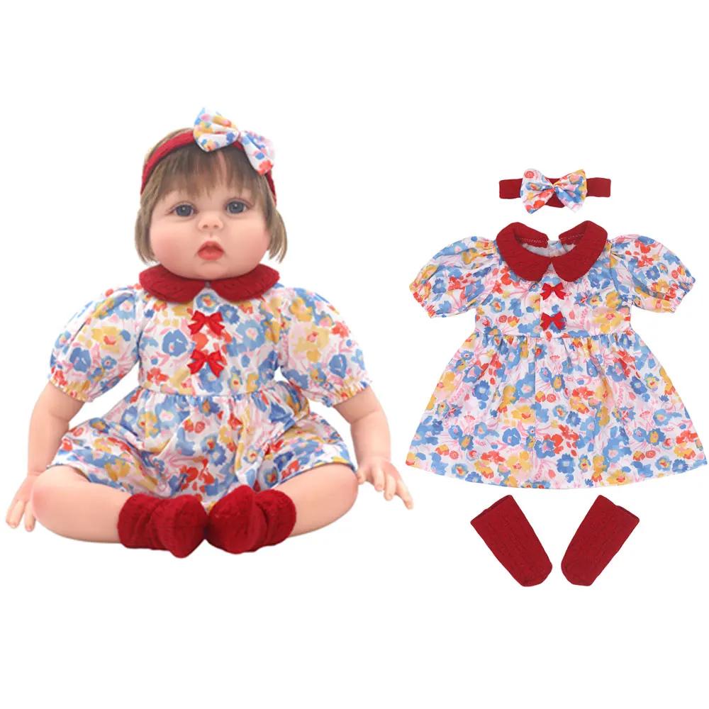 Doll Clothes For 20-22Inch Baby Doll 50-55cm Reborn Babies Doll Clothes