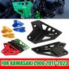 FootPeg Footrest Rear Set Heel Plates Guard Protector For KAWASAKI Z900 Z 900 2017 - 2023 2022 2021 2020 Motorcycle Accessories