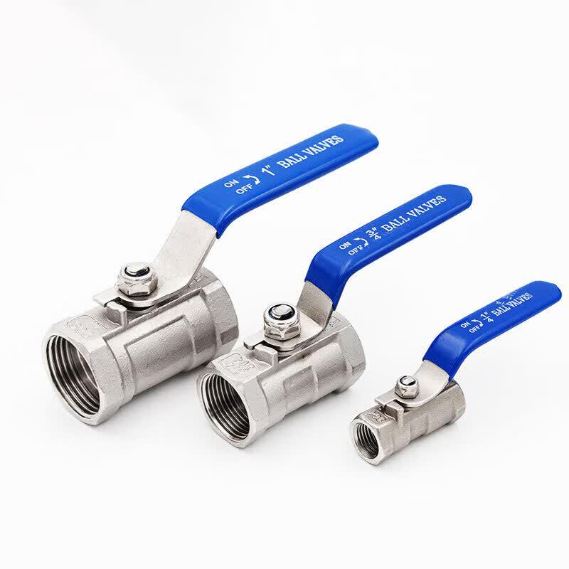 Junsong 304 Stainless Steel One-Piece Ball Valve