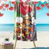 The Flintstones2 Print Beach Towel, Large Soft Quick Dry Towel for Beach Camping Swimming